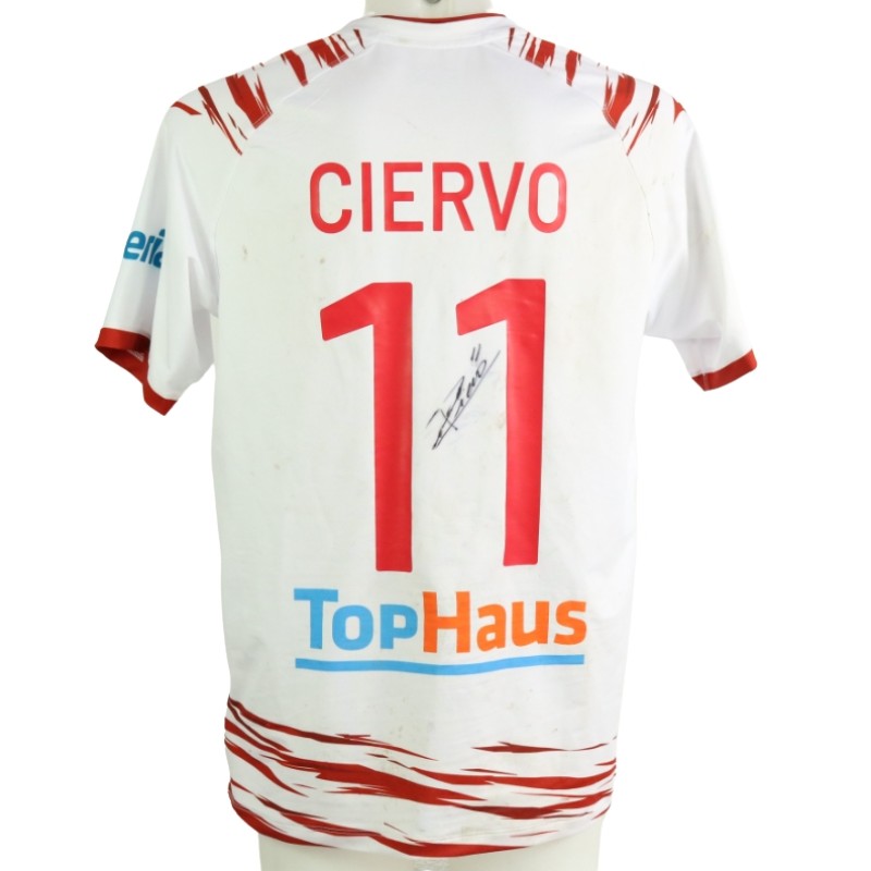 Ciervo's Unwashed Signed Shirt, Palermo vs Sudtirol 2023 