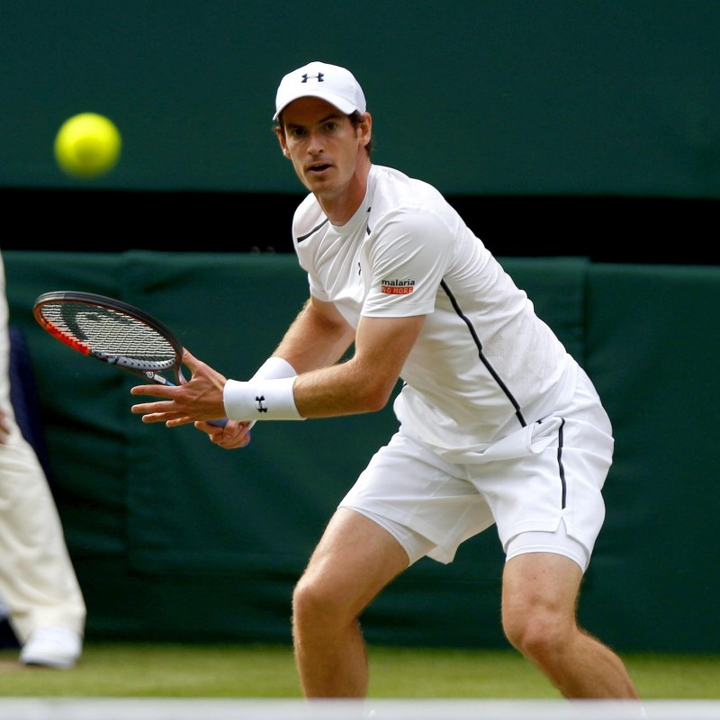 Andy Murray's Signed 2016 Wimbledon Finals Match-Worn Shirt 