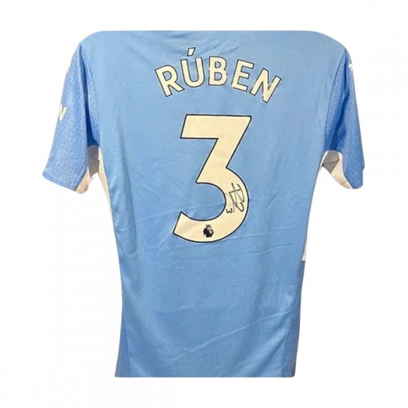 Rúben Dias' Manchester City 2021/22 Signed Official Shirt