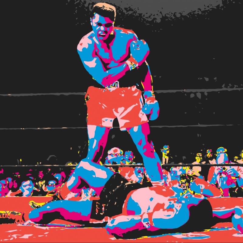 Muhammad Ali - Limited Edition Artwork by Mercury