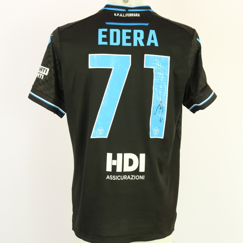 Edera's unwashed Signed Shirt, Entella vs SPAL 2024 