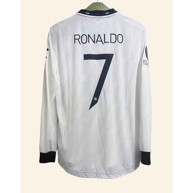 Maglia di Ronaldo del Manchester United in UEFA Europa League, contro l'FC Sheriff