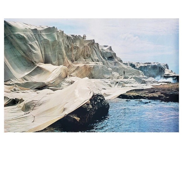 "Wrapped Coast - Little Bay Australia 1969" by Christo
