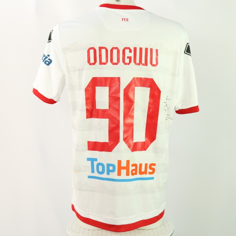 Odogwu's Signed Unwashed Shirt, Sudtirol vs Cremonese 2024