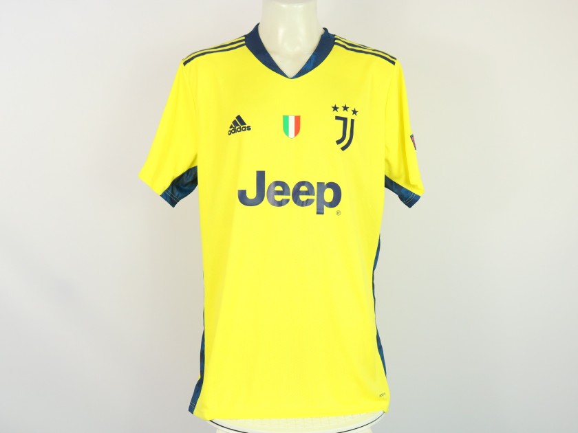 Buffon's Juventus Match-Issued Shirt, 2020/21