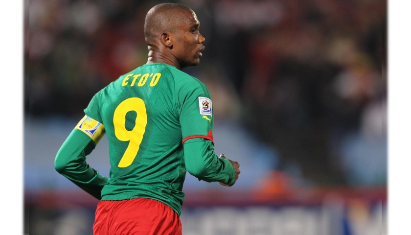 Eto'o's Official Cameroon Signed Shirt, 2010/11