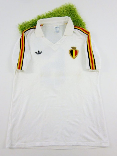 Vercauteren match worn shirt, Belgium, WorldCup 1986
