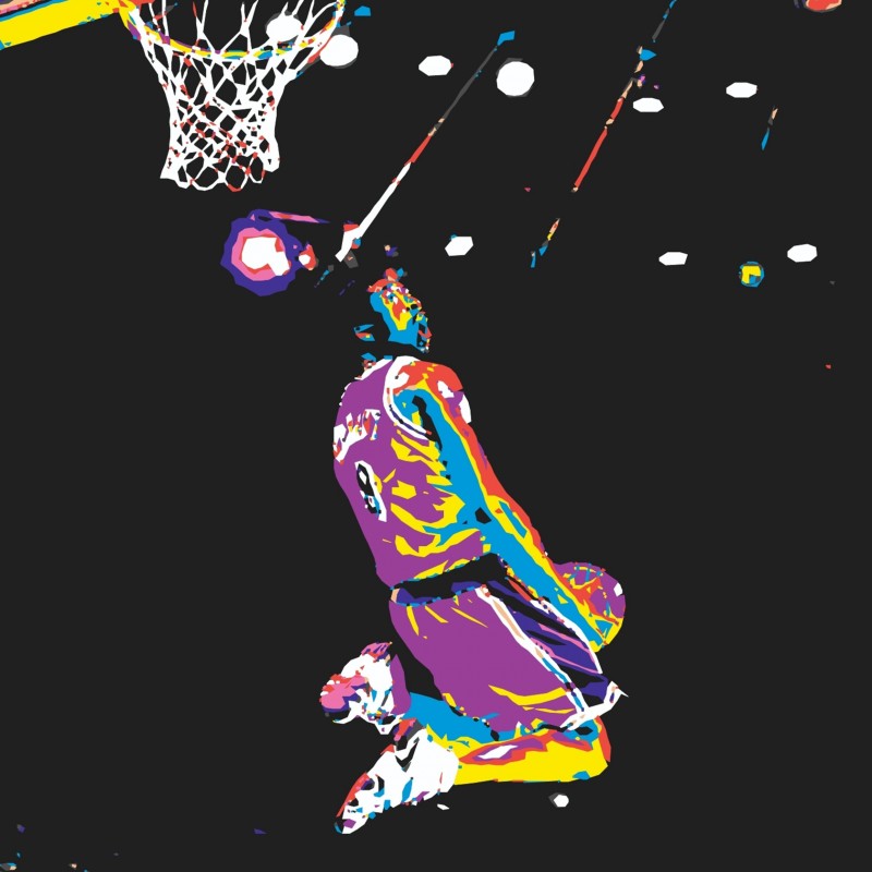 Kobe Bryant - Limited Edition Artwork by Mercury