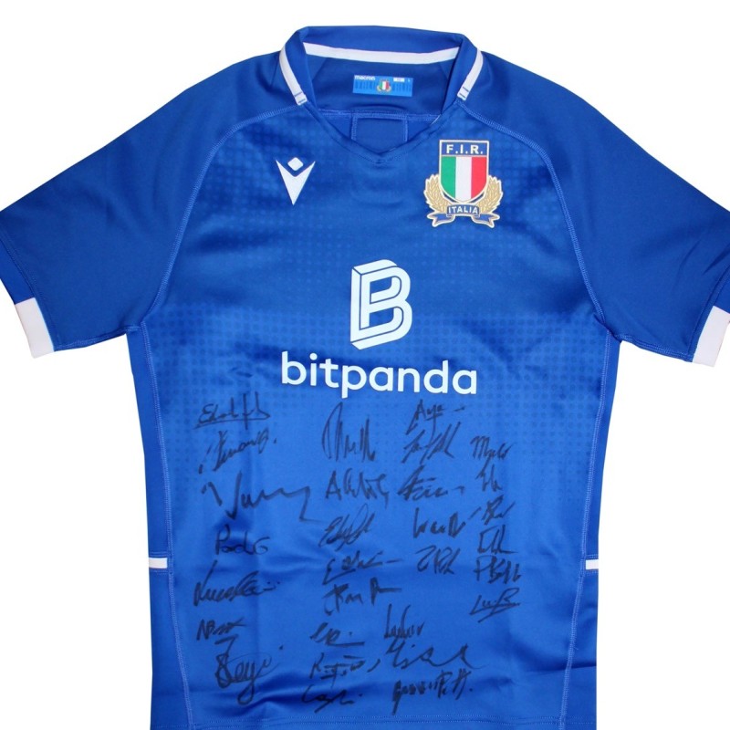 Six Nations National Rugby Signed Shirt, 2022