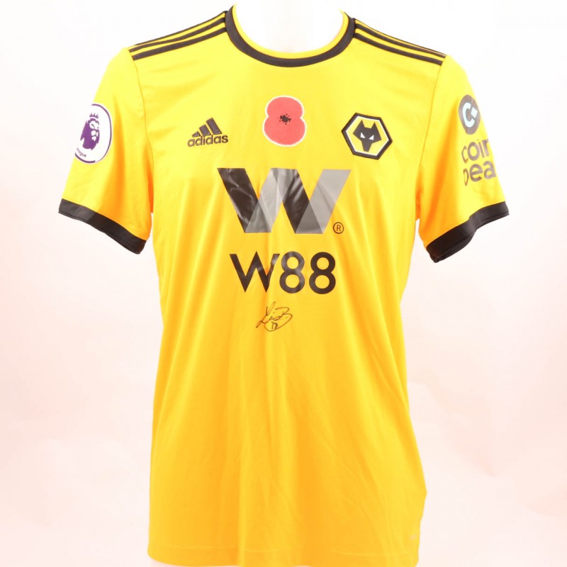 Bonatini's Wolves FC Worn and Signed Poppy Shirt