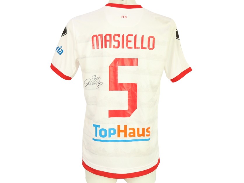 Maglia Masiello unwashed Sudtirol vs Modena 2024 - Autografata