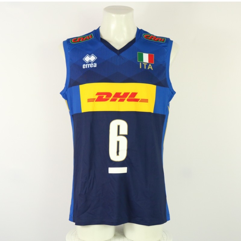 Captain Giannelli's men's national team jersey of the 2022 Volleyball World Cup worn