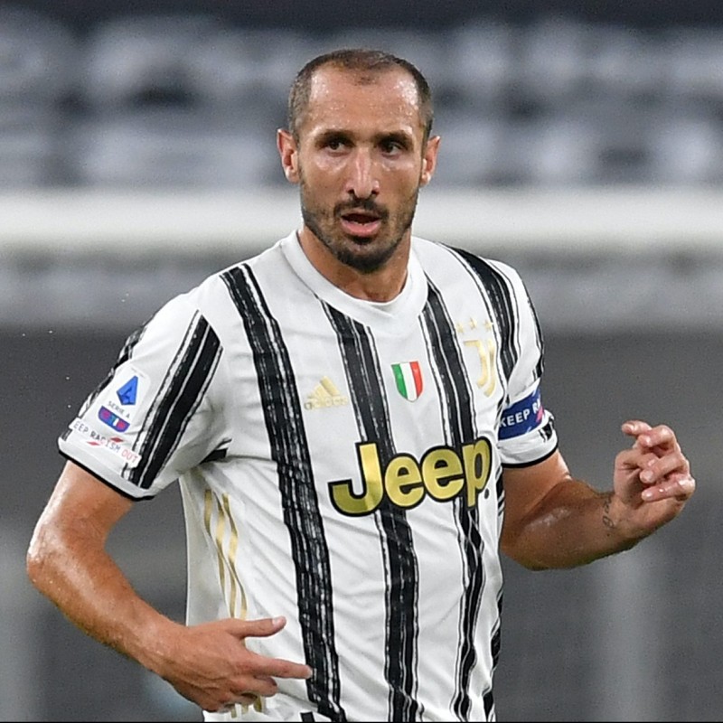 Chiellini's Official Juventus Signed Shirt, 2020/21