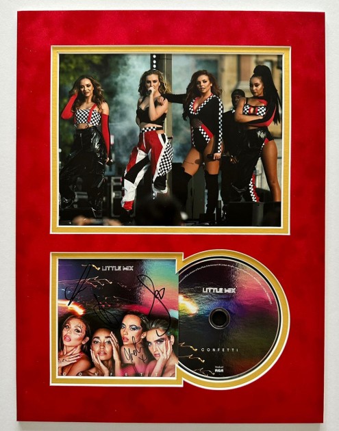 Little Mix Signed and Mounted CD