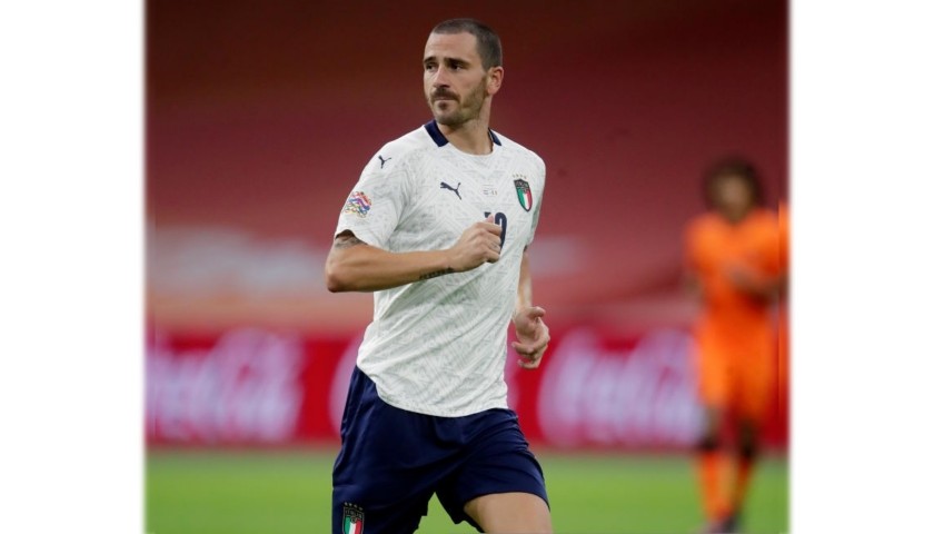 Bonucci's Match Shirt, Holland-Italy 2020