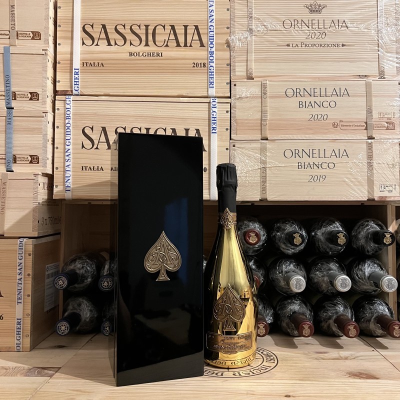 Champagne Armand de Brignac Brut Gold Magnum in Cofanetto Prestige