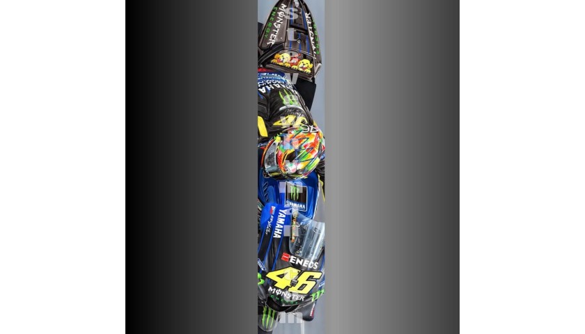 Valentino Rossi Canvas 2020 by Steve Whyman