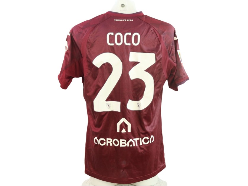 Coco's Unwashed Shirt, Torino vs Empoli Coppa Italia 2024