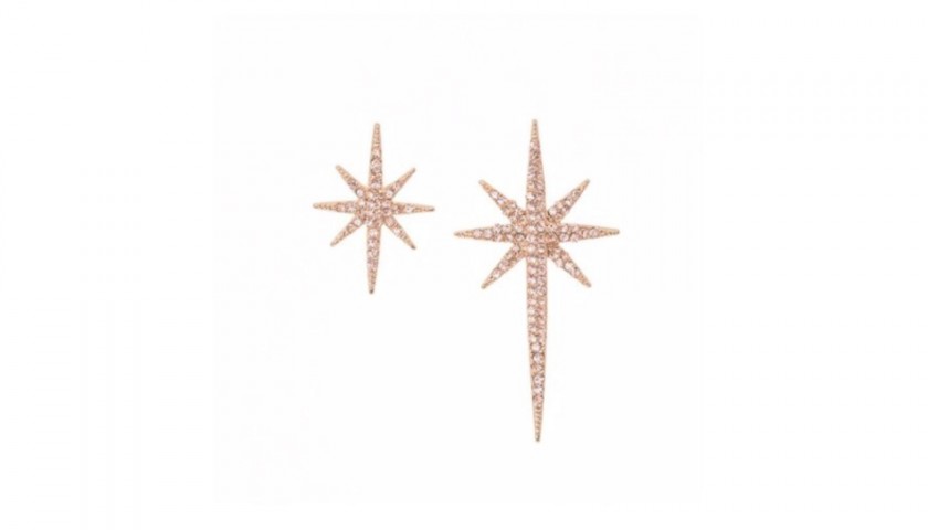 "Star" Earrings by Federica Tosi 