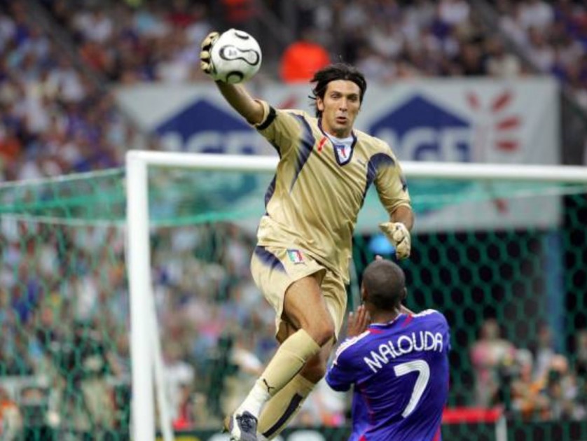 Italy 2006 Goalkeeper Buffon Golden Jersey - World Cup Winners