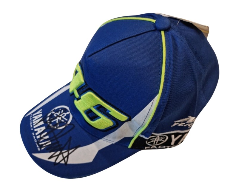 Cappellino ufficiale Valentino Rossi Yamaha - Autografato