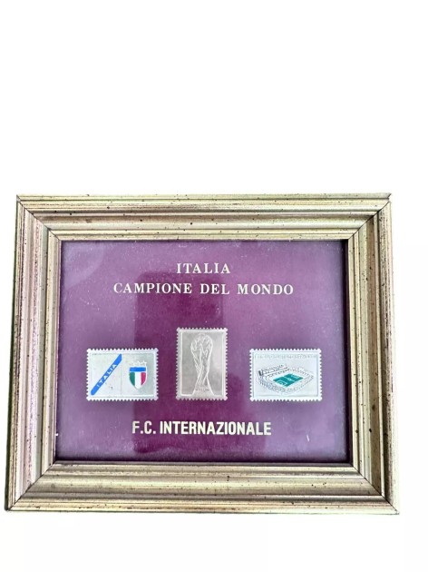 Inter Celebratory Intercontinental Cup Stamp 1982