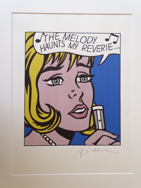 Roy Lichtenstein "The Melody Haunts My Reverie"
