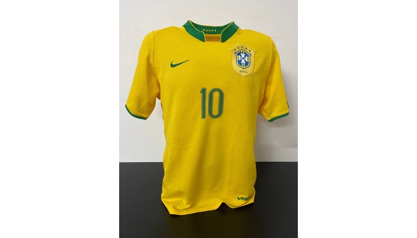 Ronaldinho's Official Brazil Signed Shirt, 2004 - CharityStars