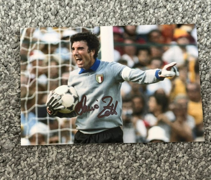 Dino Zoff Signed Photograph 