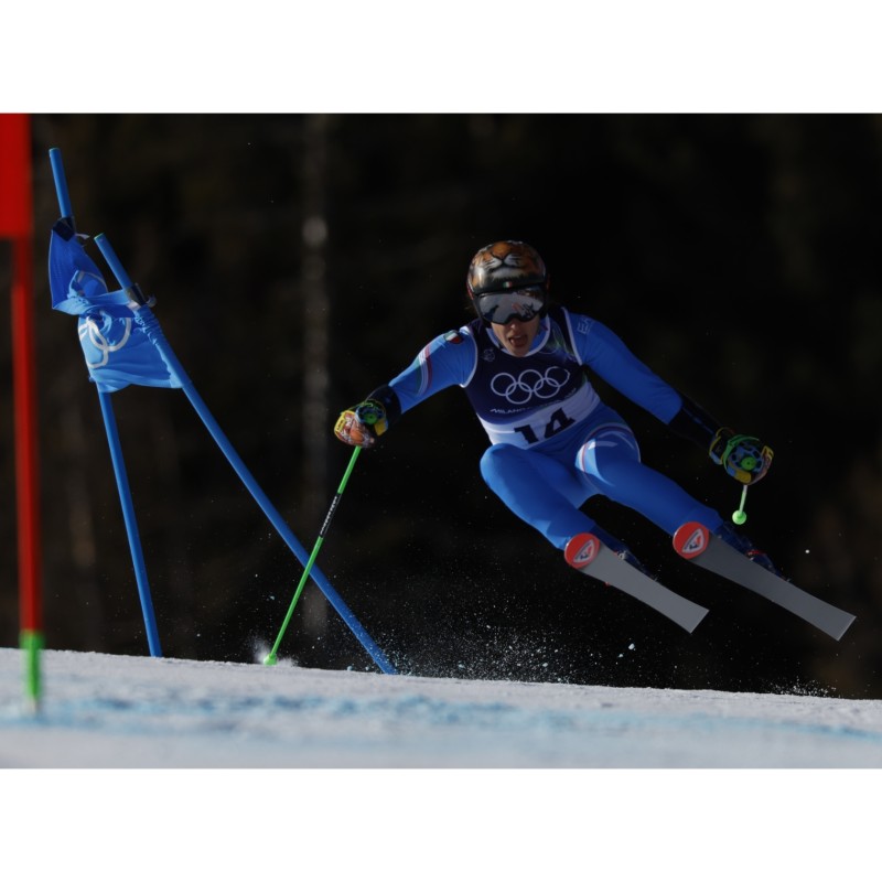 Milano Cortina 2026 Olympics Gold Medal Ski Suit – Used by Federica Brignone