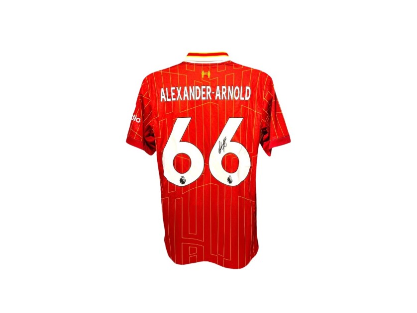 Trent Alexander-Arnold's Liverpool 2024/25 Signed Replica Shirt