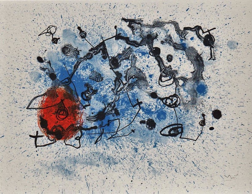 Lithograph from Series II Signed by Joan Miró 