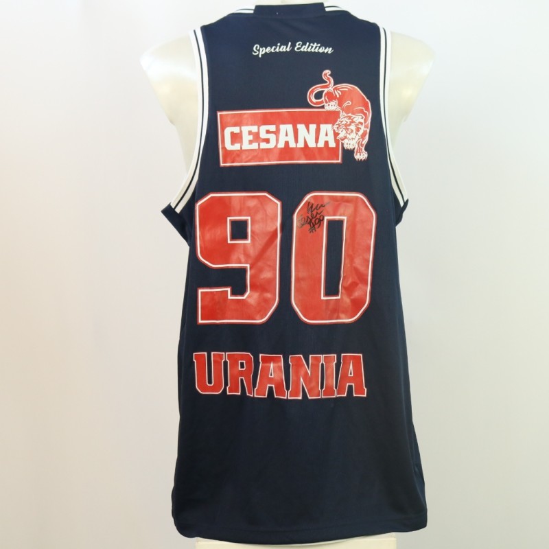 Cesana's Match Worn tank top, Urania Basket 2024 - Signed