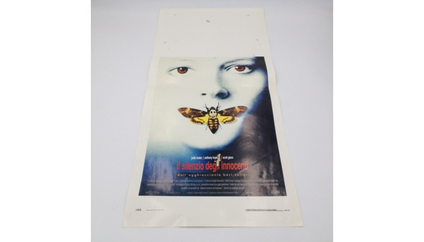 “Il silenzio degli innocenti” Italian Language Poster, 1991