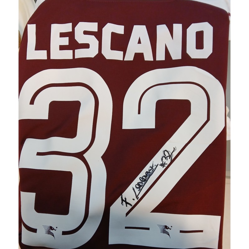Lescano's Signed Unwashed Shirt, Salernitana vs AZ Picerno 2026 - Special Patch Earth Day