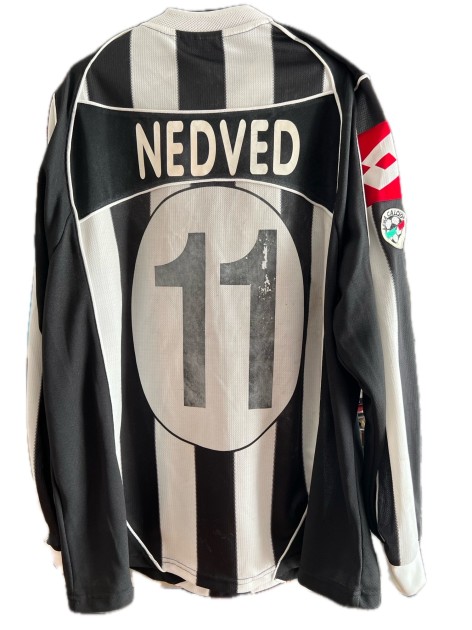 Nedved's Juventus Match-Worn Shirt, Serie A 2002/03