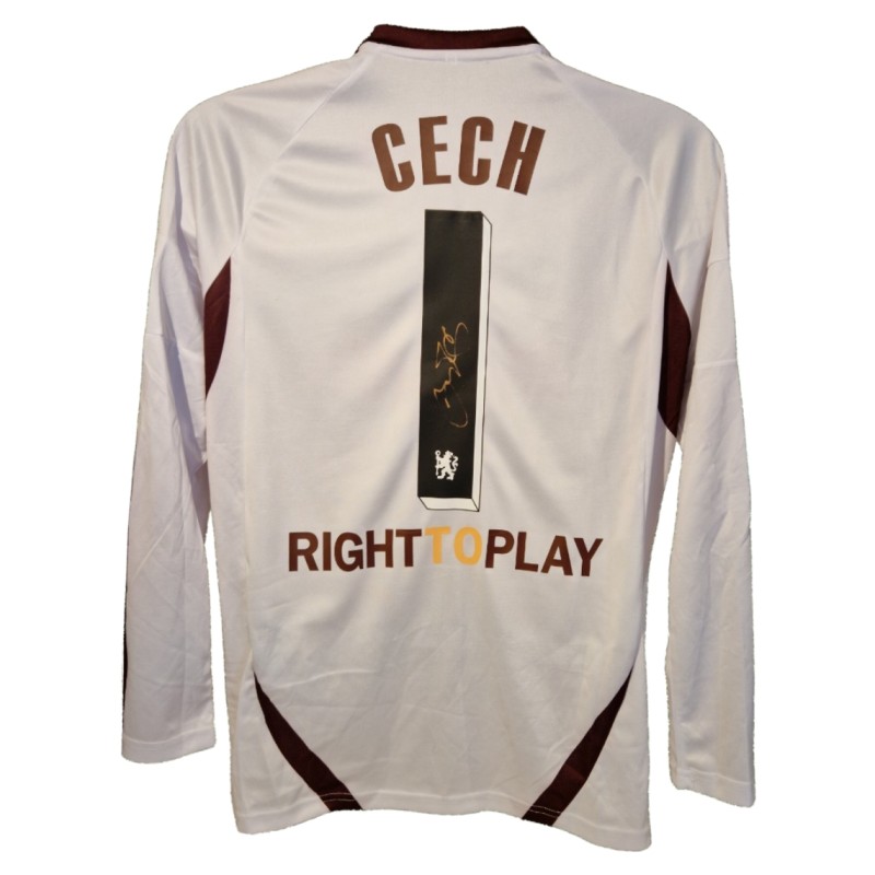 Petr Cech Signed Chelsea 2012 Champions League Final Football Shirt
