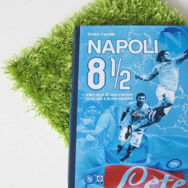 "Napoli 8 1/2" book signed by Napoli players