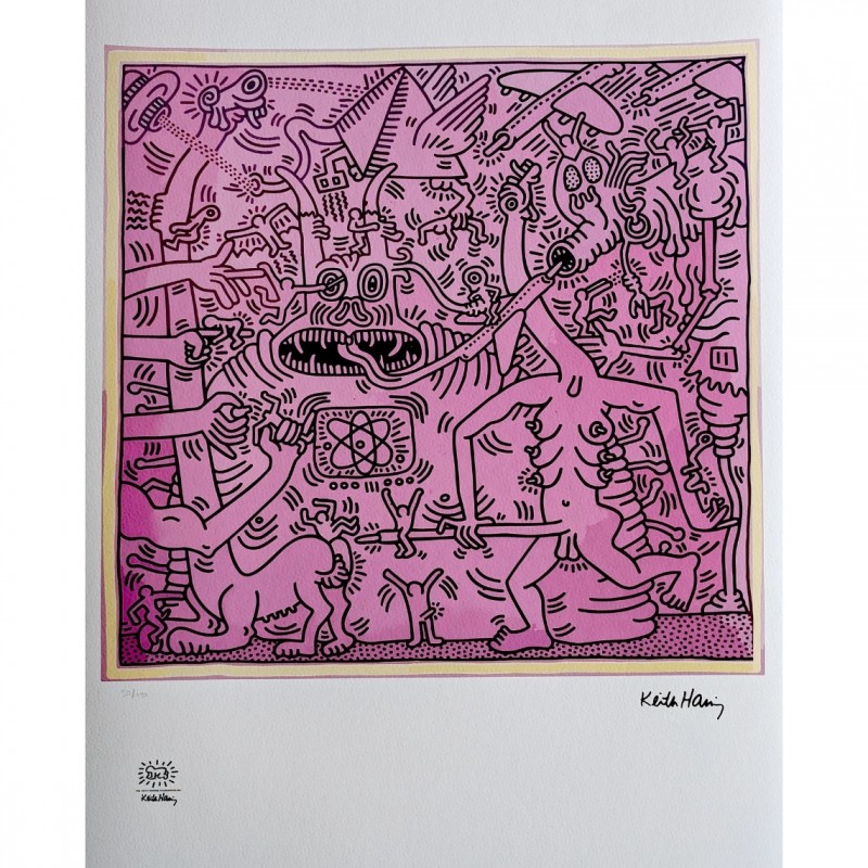 Silkscreen by Keith Haring