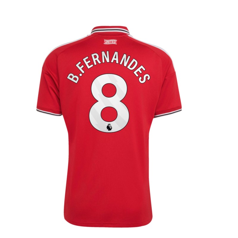 Fernandes' Manchester United 2026/27 Signed with Personalised Dedication Shirt