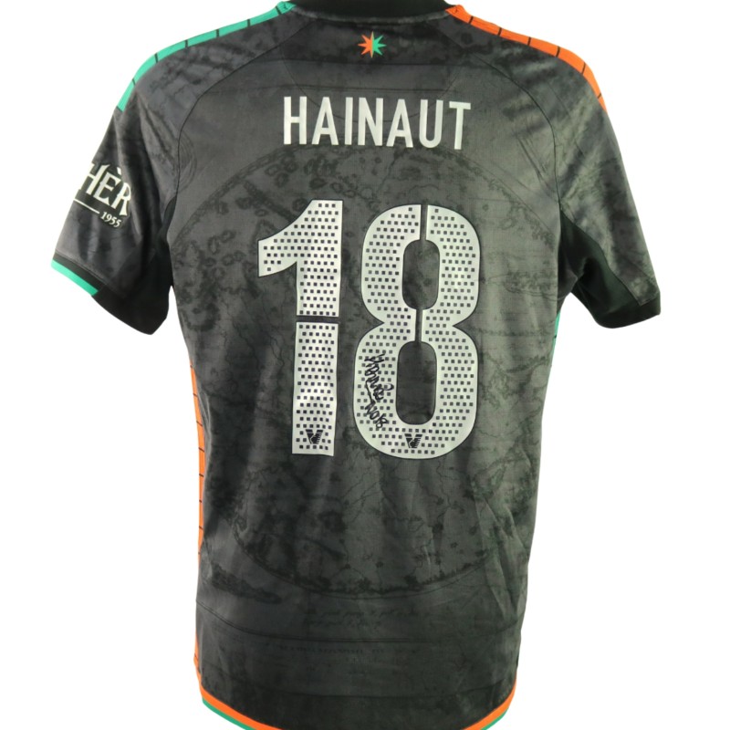Hainaut's Signed Unwashed Shirt, Hellas Verona vs Venezia Coppa Italia 2025