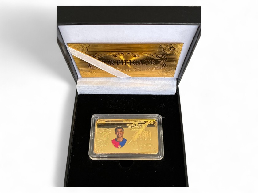 Lamine Yamal Gold Plated Bar