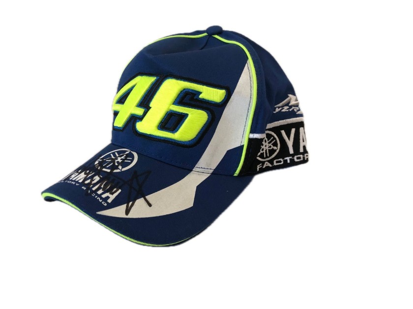 Valentino Rossi's Official Yamaha Signed Cap