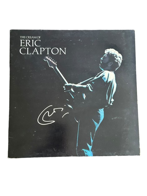 Eric Clapton Signed 'The Cream Of Eric Clapton' Vinyl LP