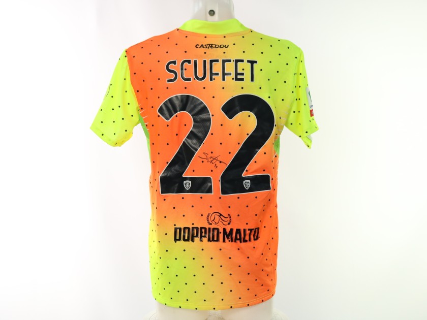 Scuffet's Signed Unwashed Shirt, Juventus vs Cagliari Coppa Italia 2024