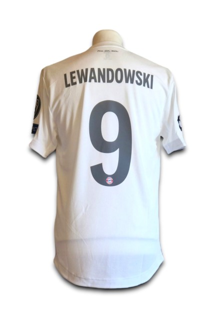 Lewandowski's FC Bayern Munich Champions League Match Shirt  