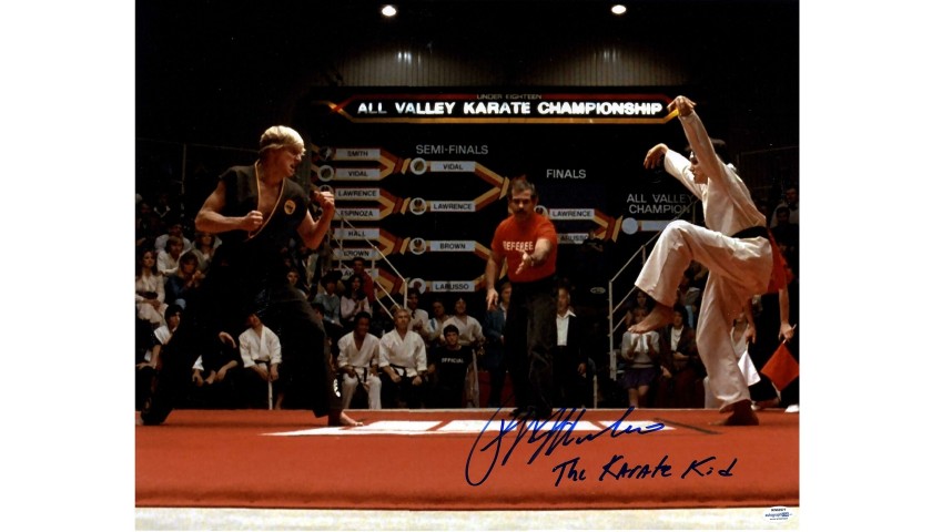Ralph Macchio Hand Signed “The Karate Kid” Photograph