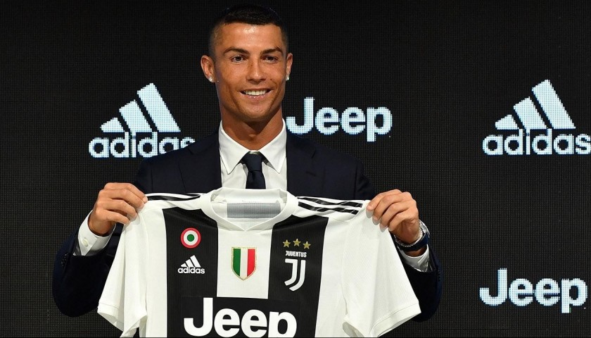 Cristiano Ronaldo's Official Juventus Signed Shirt 