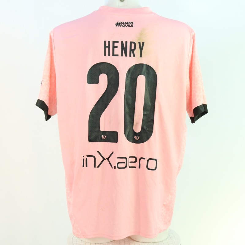 Henry's Unwashed Shirt, Palermo vs Spezia 2024