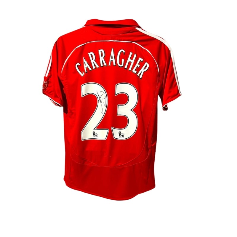 Jamie Carragher's Liverpool 2006/08 Signed Replica Shirt